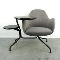 Blå Station Wilmer CT Design Fauteuil | Multifunctioneel | Lichtgrijs