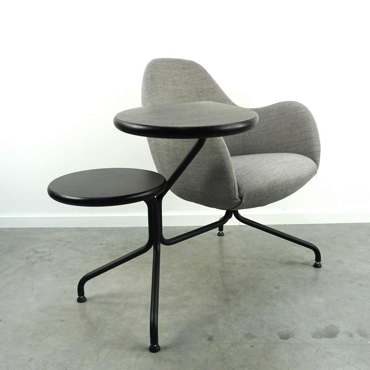 Blå Station Wilmer CT Design Fauteuil | Multifunctioneel | Lichtgrijs