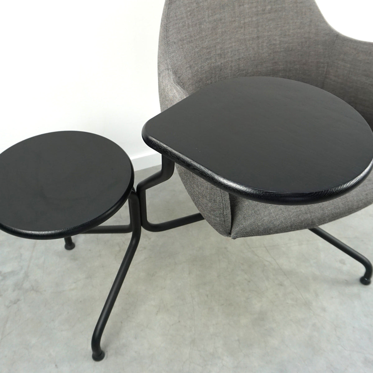 Blå Station Wilmer CT Design Fauteuil | Multifunctioneel | Donkergrijs