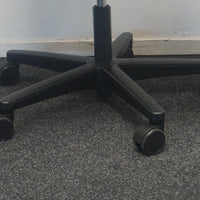 Ahrend 230 Bureaustoel | Hoge Rug | Nieuw Gestoffeerd | Zwart / Zwart