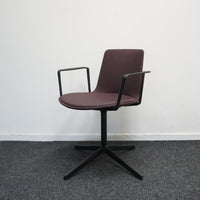 Enea Lottus Design Stoel | Donkerbruin