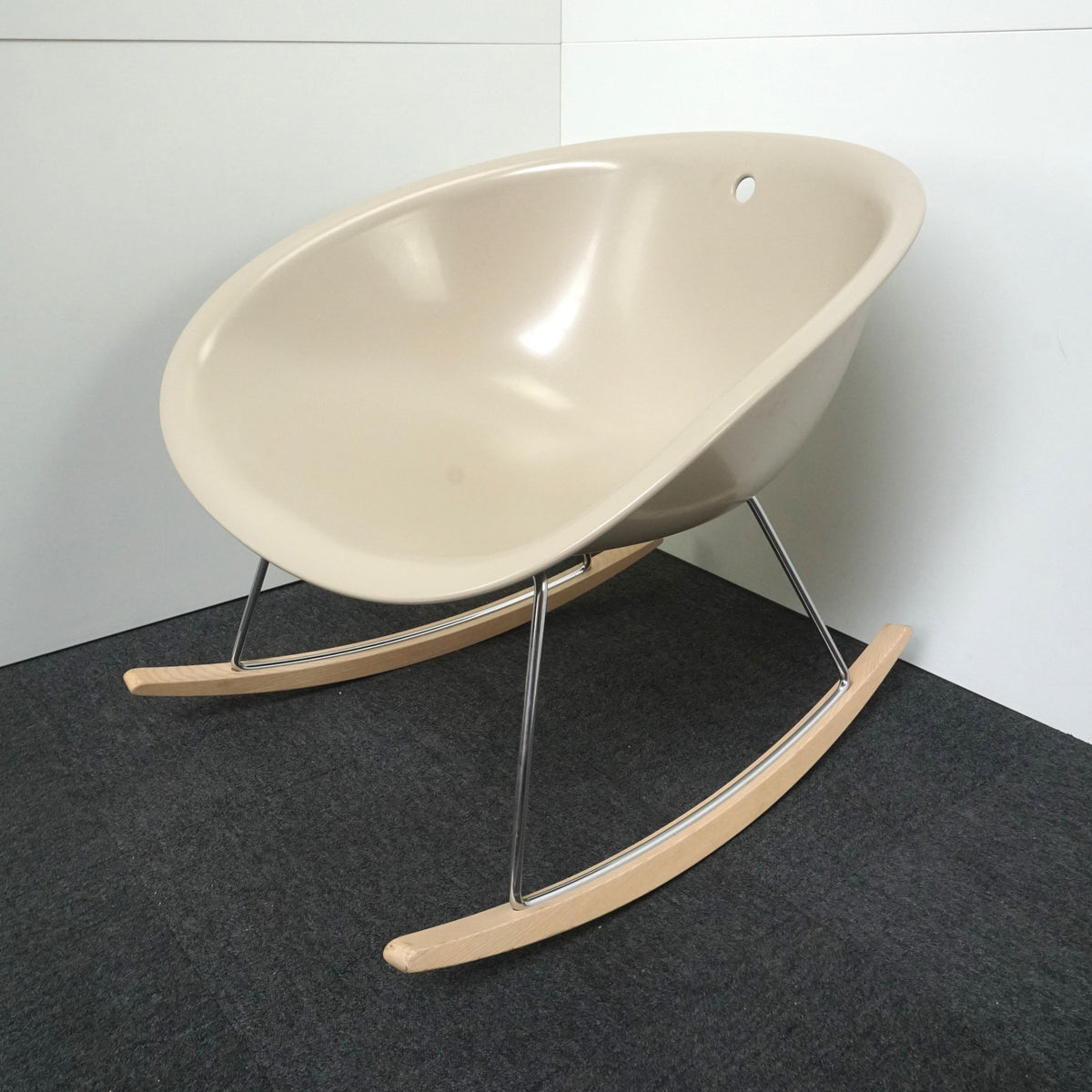 Pedrali Gliss Swing 350 Design Schommelstoel | Beige