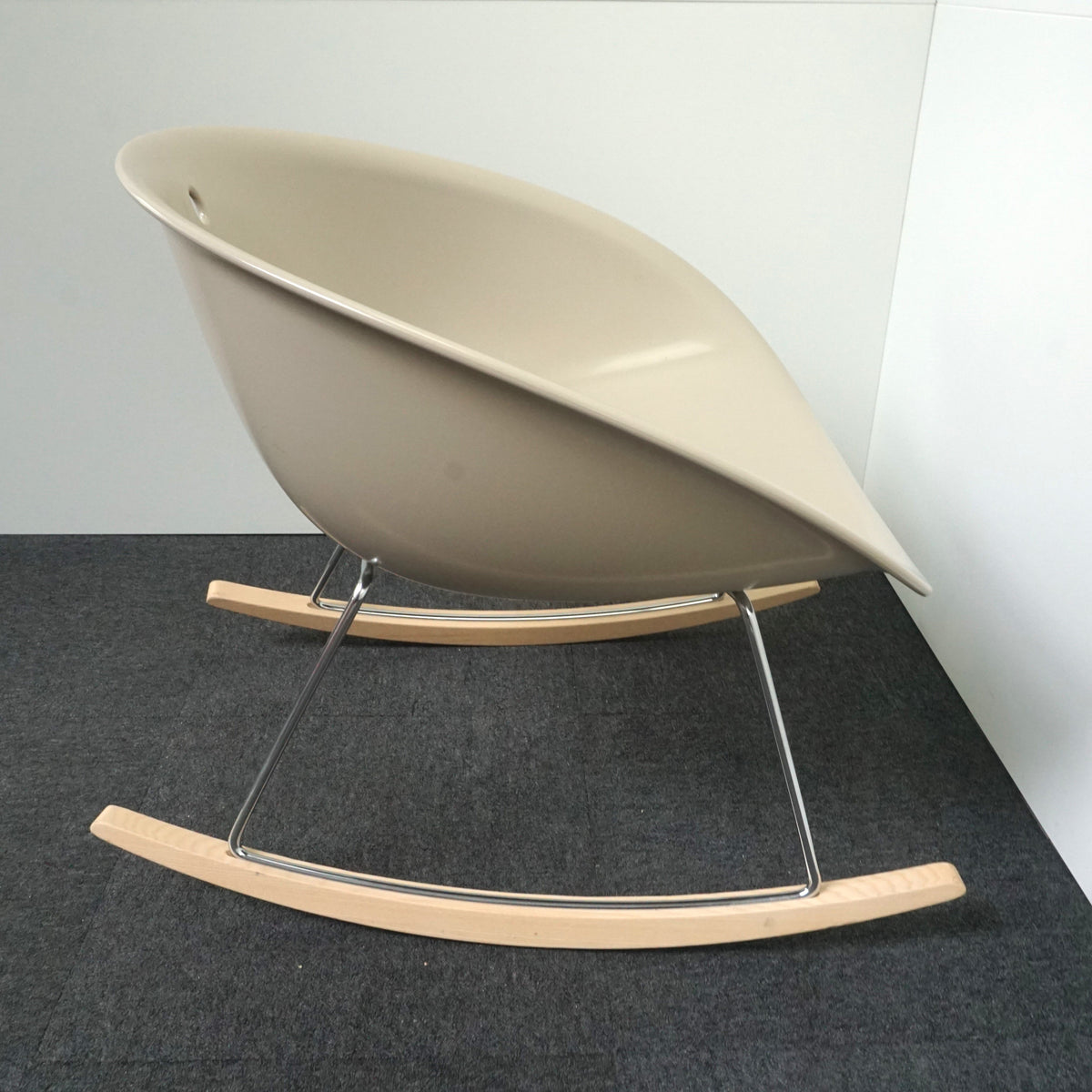 Pedrali Gliss Swing 350 Design Schommelstoel | Beige