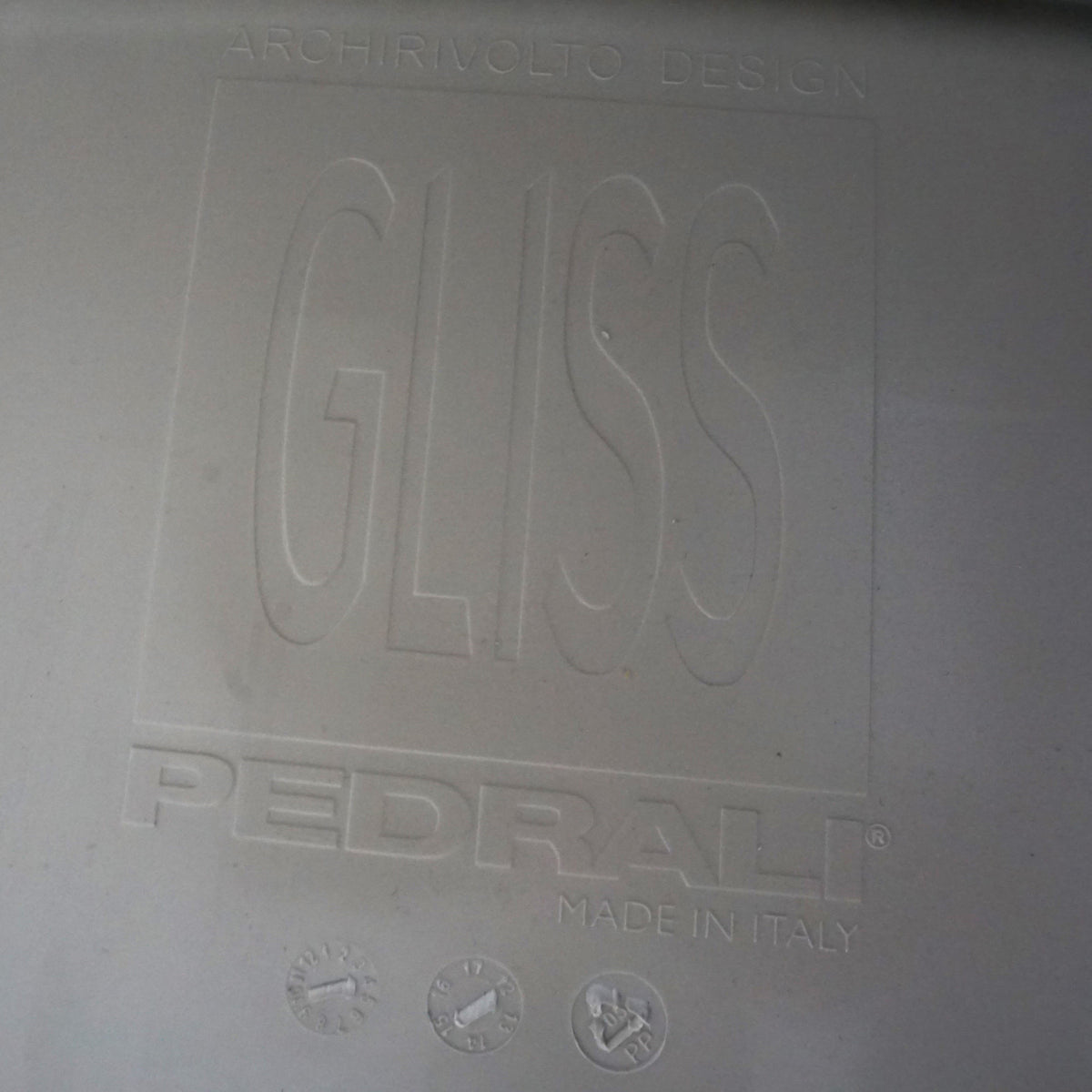 Pedrali Gliss Swing 350 Design Schommelstoel | Beige