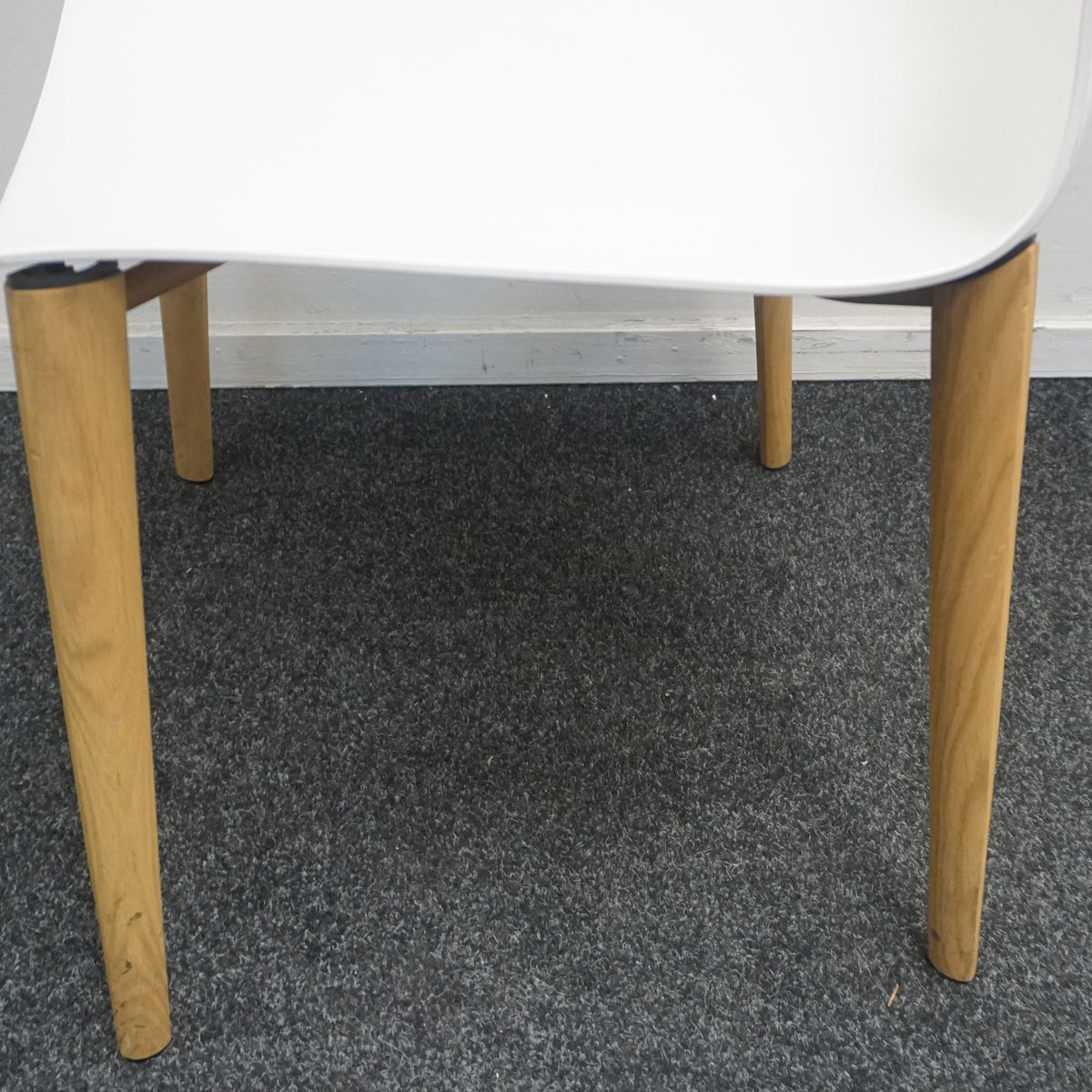 Arper Catifa 46 Design Stoel | Wit | Hout