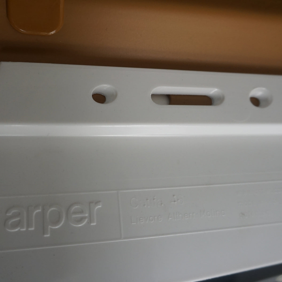 Arper Catifa 46 Design Stoel | Wit | Hout