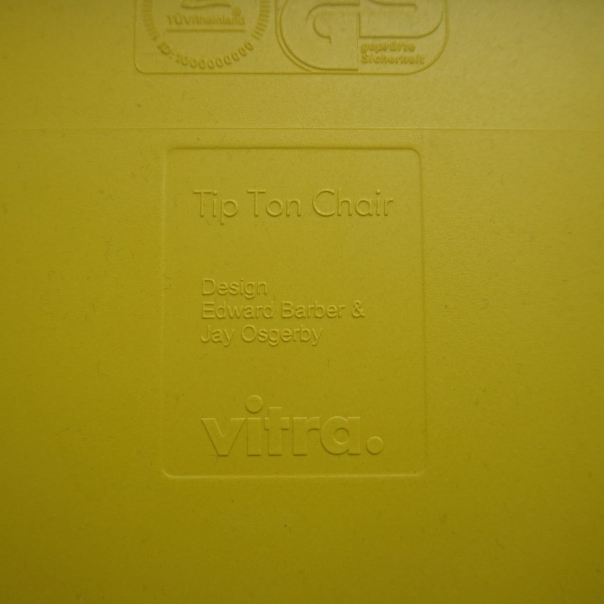 Vitra Tip Ton Chair Design Stoel | Mosterd Geel