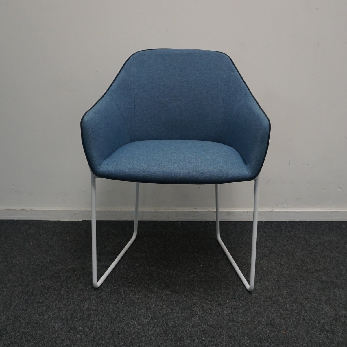 Sancal Nido Design Stoel | Blauw / Wit