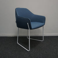 Sancal Nido Design Stoel | Blauw / Wit