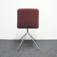 Viccarbe Klip Design Stoel | Rood | Draaibaar