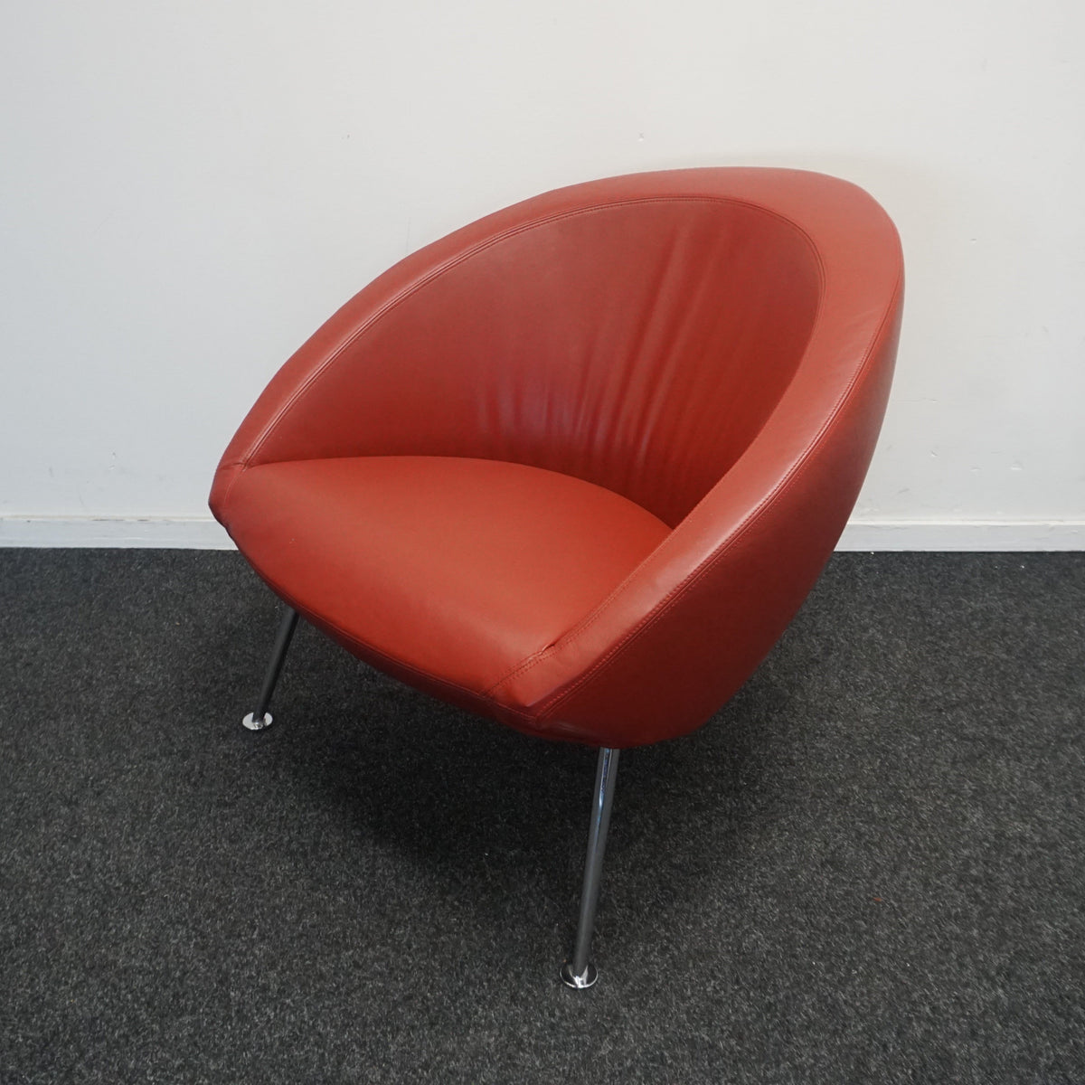 Artifort Hanna Design Fauteuil | Rood Leer