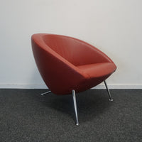 Artifort Hanna Design Fauteuil | Rood Leer