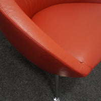 Artifort Hanna Design Fauteuil | Rood Leer