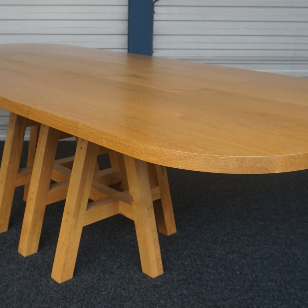 Houten Vergadertafel | Design Vergadertafel | Hout | 240 x 110 x 76 cm