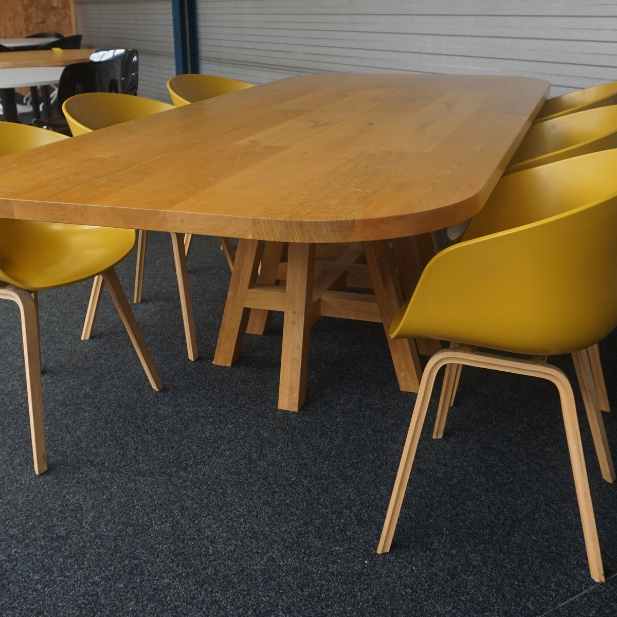 Houten Vergadertafel | Design Vergadertafel | Hout | 240 x 110 x 76 cm