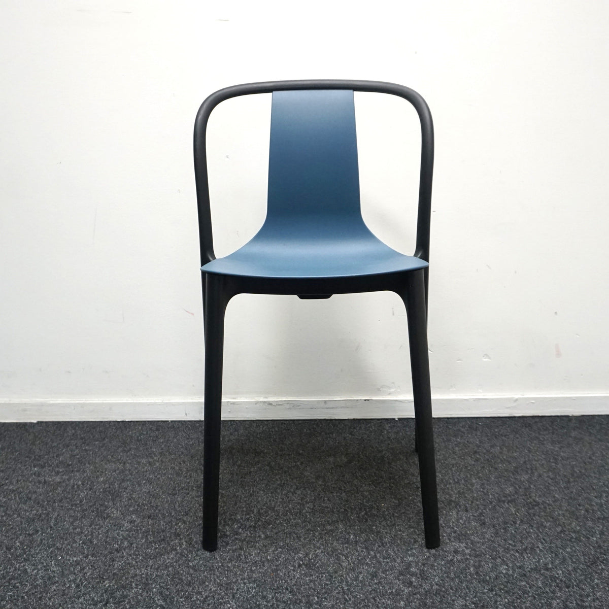 Vitra Eames Belleville Design Stoel | Blauw / Zwart