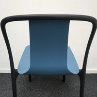 Vitra Eames Belleville Design Stoel | Blauw / Zwart