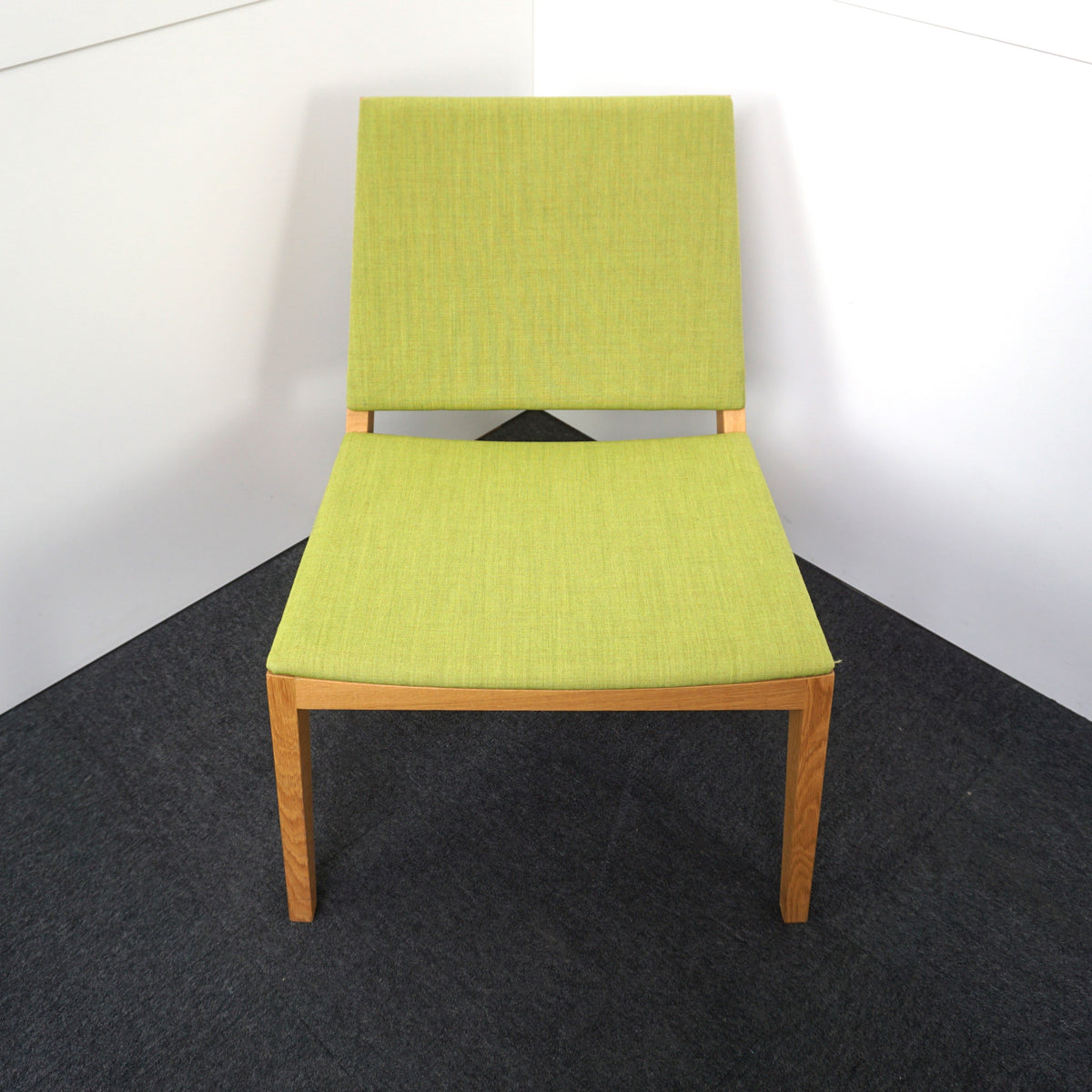 DeVorm Wood Me Design Fauteuil | Lounge Fauteuil | Groen