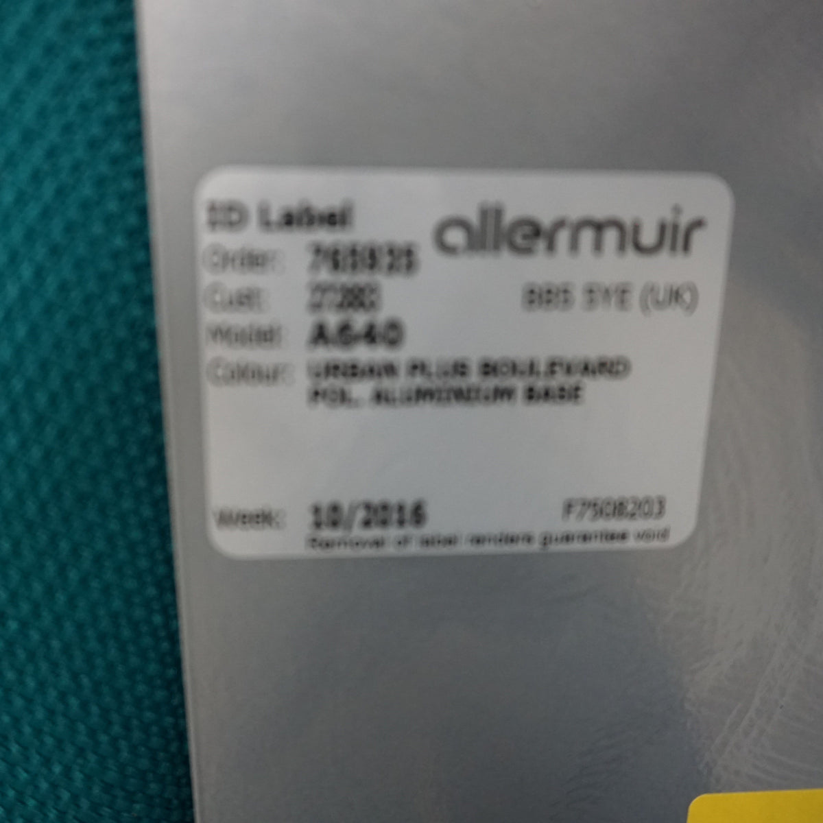 Allermuir Open A640 Design Fauteuil | Aquablauw