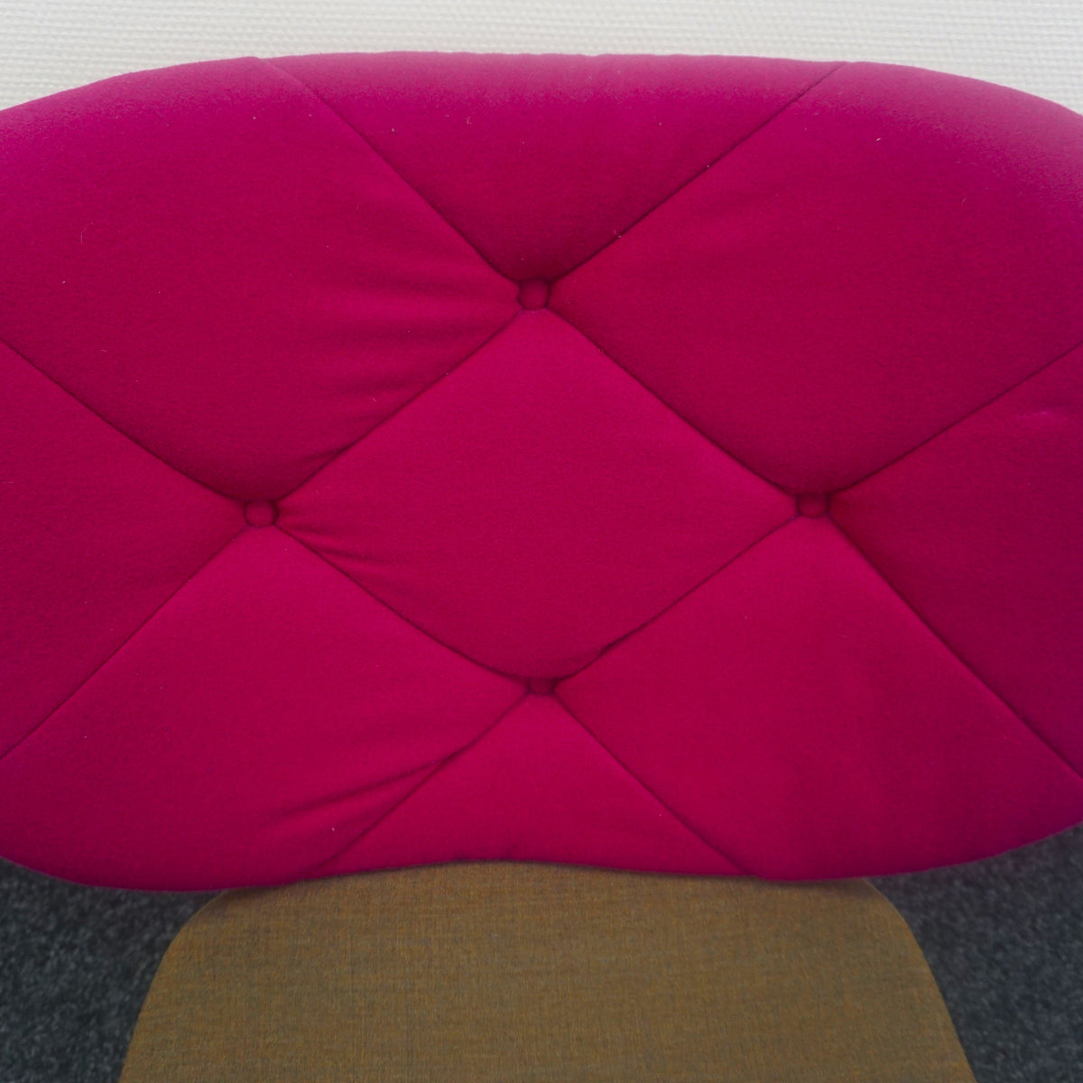Moroso Klara Schommelstoel | Design Fauteuil | Roze / Bruin