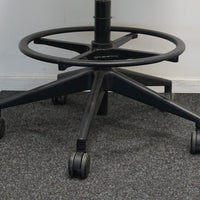 Steelcase Cobi Chair | Baliestoel | Donkergrijs | Zwart