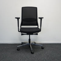 Gispen Zinn Bureaustoel | Ergonomisch | Zwart / Chroom