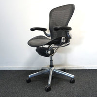 Herman Miller Aeron Type B Bureaustoel | Ergonomisch | Grafiet / Chroom