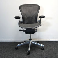 Herman Miller Aeron Type B Bureaustoel | Ergonomisch | Grafiet / Chroom