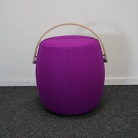 Offecct Carry On Kruk | Poef | Hocker | Paars | Draagbaar
