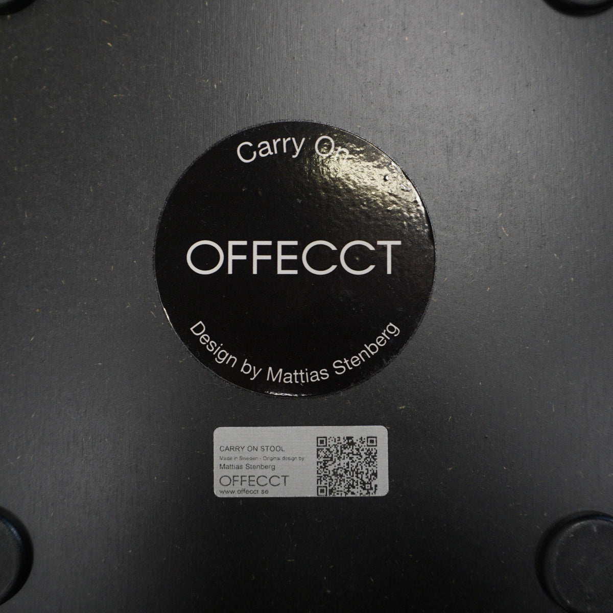 Offecct Carry On Kruk | Poef | Hocker | Paars | Draagbaar