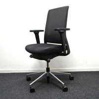 Gispen Zinn Bureaustoel | Ergonomisch | Donkergrijs / Chroom