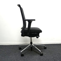 Gispen Zinn Bureaustoel | Ergonomisch | Donkergrijs / Chroom
