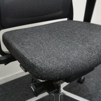 Gispen Zinn Bureaustoel | Ergonomisch | Donkergrijs / Chroom
