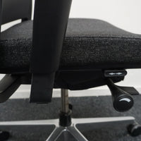 Gispen Zinn Bureaustoel | Ergonomisch | Donkergrijs / Chroom