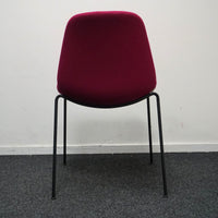Crassevig Pola Light R/4L Design Stoel | Fuchsia | Stof