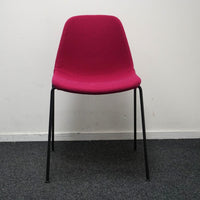 Crassevig Pola Light R/4L Design Stoel | Fuchsia | Stof
