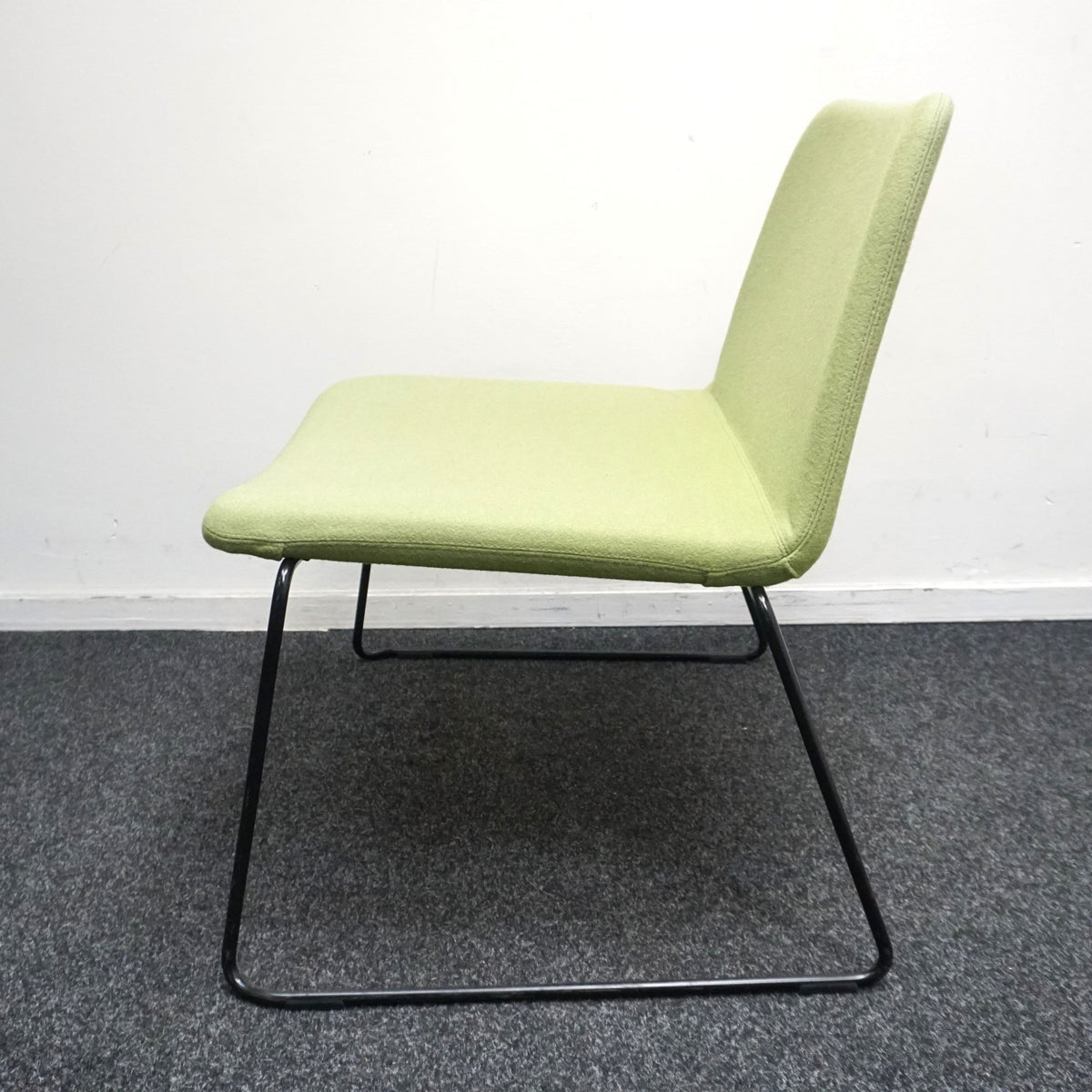 Johanson Mind EC Design Fauteuil | Effen Groen / Zwart