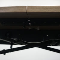 Mara Klaptafel Verrijdbaar | 320 x 80 cm | Midden eiken | Kabeldoorvoer