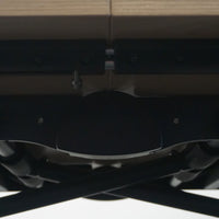 Mara Klaptafel Verrijdbaar | 320 x 80 cm | Midden eiken blad