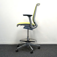 Steelcase Think V2 Baliestoel / Bureaustoel | Ergonomisch | Limegroen