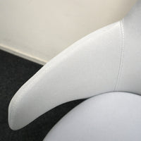 Coalesse Massaud Mid Back Vergaderstoel | Lichtgrijs