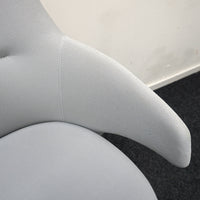 Coalesse Massaud Mid Back Vergaderstoel | Lichtgrijs