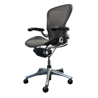 Herman Miller Aeron Type B Bureaustoel | Ergonomisch | Grafiet / Chroom