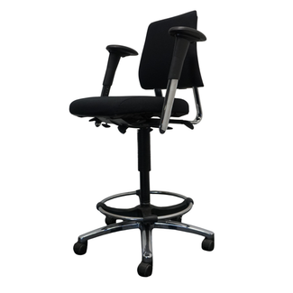 BMA Axia Baliestoel | Zwart | Nieuwe Stof | 4D-Pads