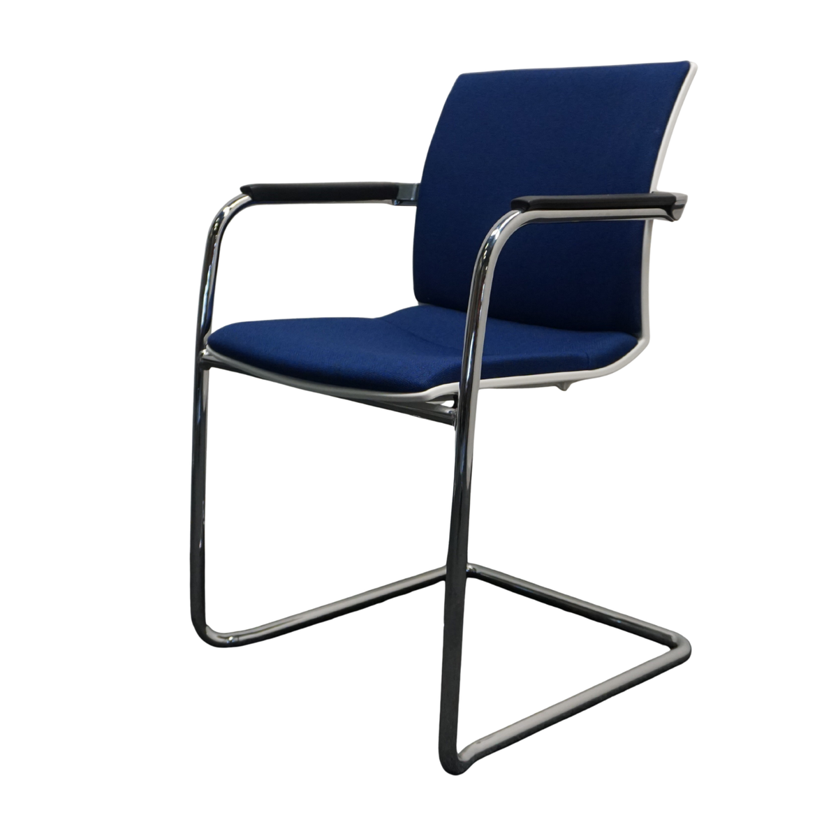 Ahrend Well Vergaderstoel | Donkerblauw / Wit