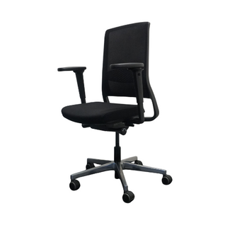 Gispen Zinn Bureaustoel | Ergonomisch | Zwart / Chroom