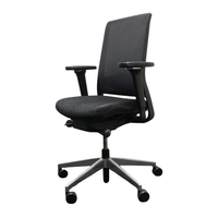 Gispen Zinn Bureaustoel | Ergonomisch | Donkergrijs / Chroom