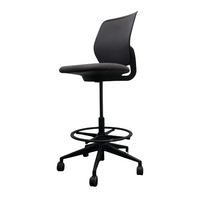 Steelcase Cobi Chair | Baliestoel | Donkergrijs | Zwart
