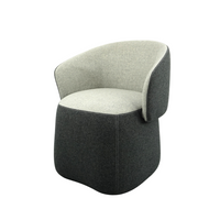 Haworth Openest Chick Poef | Fauteuil | Grijs gemêleerd