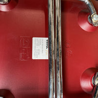 Vitra DSX Design Stoel | Donkerrood | Chroom
